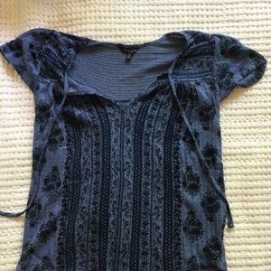 Women's Lucky brand top short sleeve top